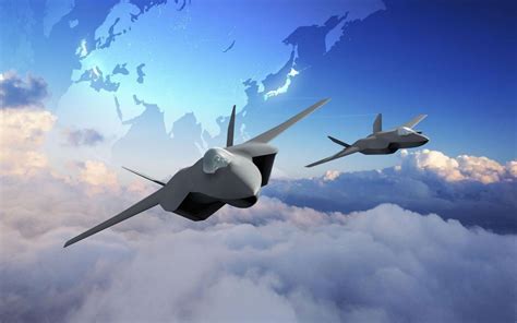 Concept render of future SATF-compatible next-gen fighter prototype on Lockheed Martin tarmac