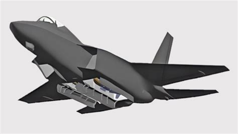 Concept rendering of future KF-21 Block III with internal weapons bay