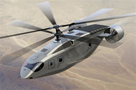 conceptual render of future vertical lift helicopters in formation