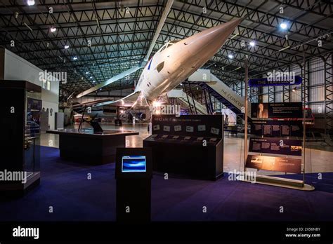 Concorde G-BOAA preserved at National Museum of Flight Scotland