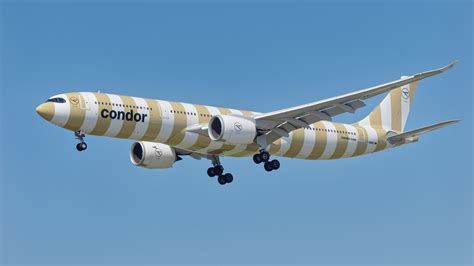 Condor Airlines Airbus aircraft in Frankfurt