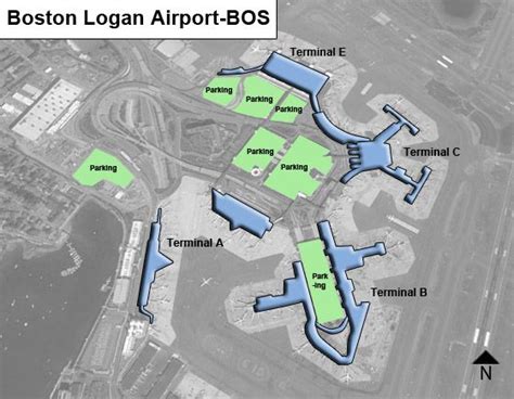 congested terminal at Boston Logan during widespread weather-related delays