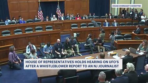 Congressional UAP hearing with whistleblower testimony before House Oversight Committee