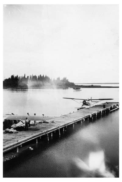 Cooking Lake Airport seaplane dock bush pilots Alberta wilderness