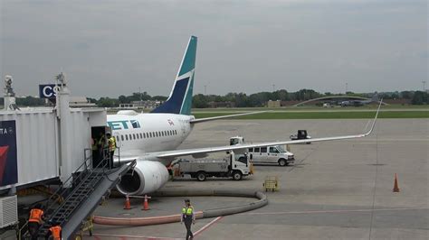 Copenhagen Airport arrival WestJet inaugural flight celebration
