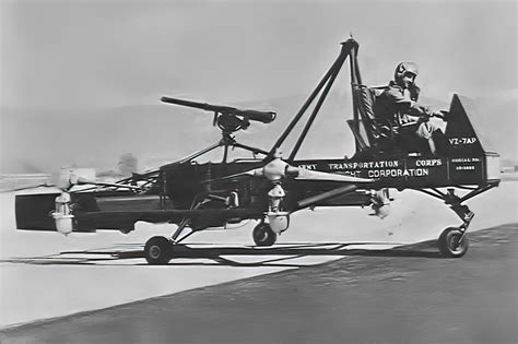 Curtiss‑Wright VZ‑7 quad‑rotor VTOL platform