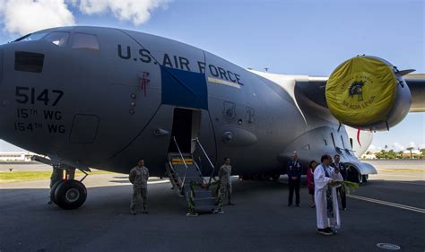 Daniel K. Inouye International Airport Joint Base Pearl Harbor Hickam C-17 aircraft Hawaii