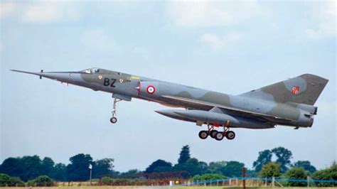 Dassault Mirage IV high-speed nuclear bomber during Cold War