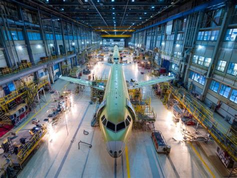 data analyst assessing aircraft assembly line efficiency in Boeing facility