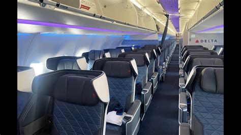 delta a321neo premium cabin interior transcontinental flight route
