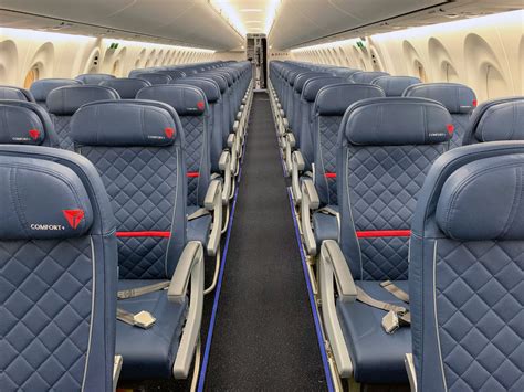 Delta Air Lines Airbus A220 passenger cabin