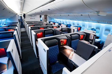 Delta Air Lines Airbus A350 Delta One suites premium cabin