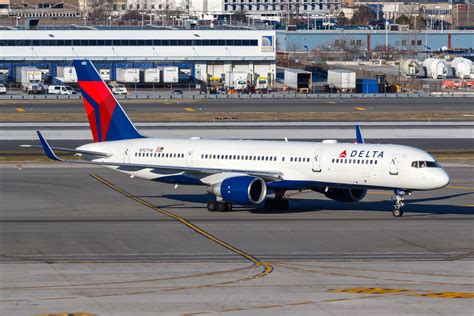 Delta Air Lines Boeing 757-300 inherited from Northwest Airlines departing airport