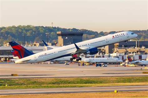 Delta Air Lines Boeing 757-300 parked at Atlanta Hartsfield-Jackson airport