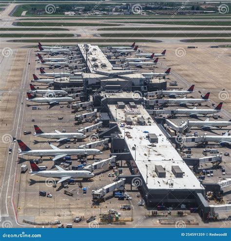 Delta Air Lines widebody aircraft at Atlanta Hartsfield-Jackson airport