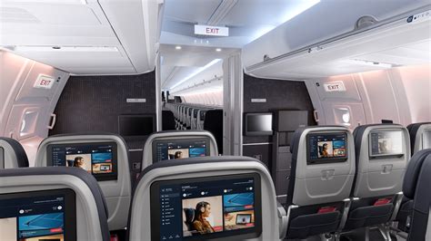 delta airlines new cabin interior and fuel-efficient fleet