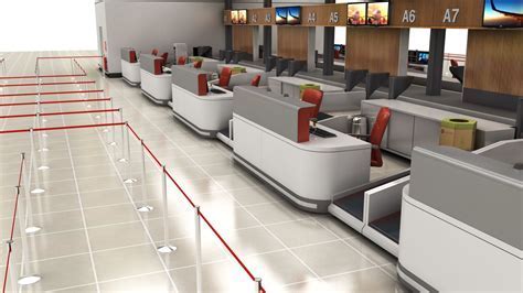Delta Main Extra check-in counter signage highlighting flexible travel benefits