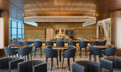 Delta One Lounge JFK interior dining area