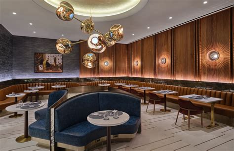 Delta One Lounge Los Angeles luxury seating and dining area