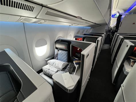 Delta One Suite interior onboard the Airbus A350-900