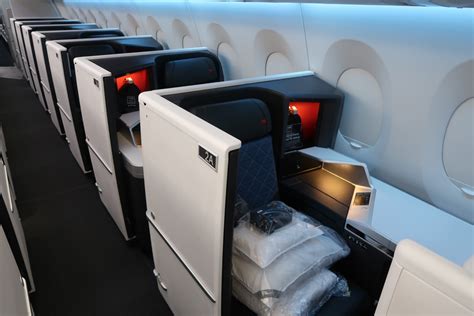 Delta One Suite with sliding privacy door on Airbus A350-900
