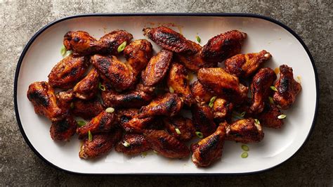 Demore’s blackened cajun chicken wings with lake Erie backdrop