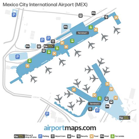 Departure board at Mexico City International Airport (MEX) showing domestic flights