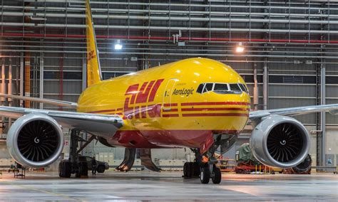 DHL Express Boeing 777 freighter cargo operation long haul hub Leipzig 2026