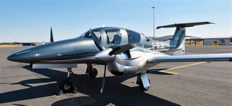 Diamond DA62 aircraft in flight