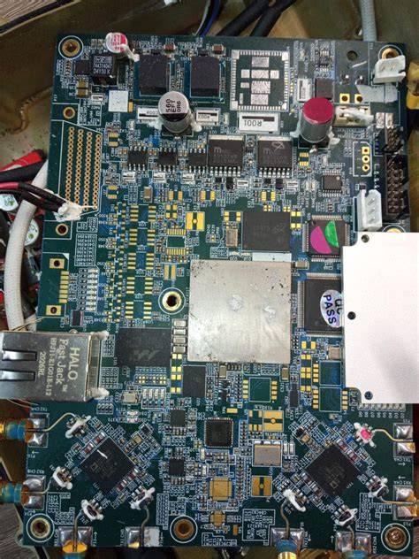 dismantled Shahed drone showing conventional circuit board components