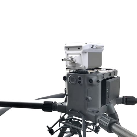 DJI M300 RTK with dual payload over industrial zone