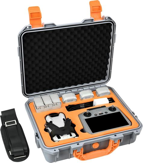 dji mini 3 pro with pgtech hard case and fly more accessories