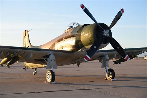 Douglas A-1 Skyraider flying at modern airshow in original Vietnam War livery