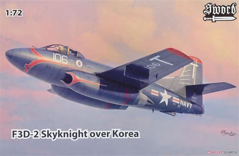 Douglas F3D Skyknight night fighter during Korean War operations
