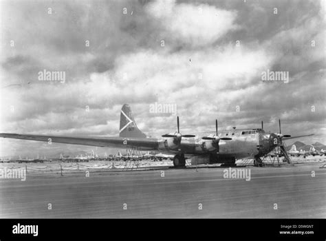Douglas XB-19 prototype parked on runway showcasing massive wingspan