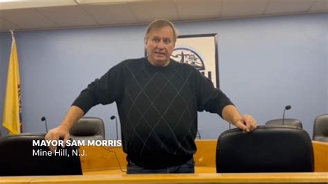 Drone footage screenshot from Mine Hill, NJ shared by Mayor Sam Morris