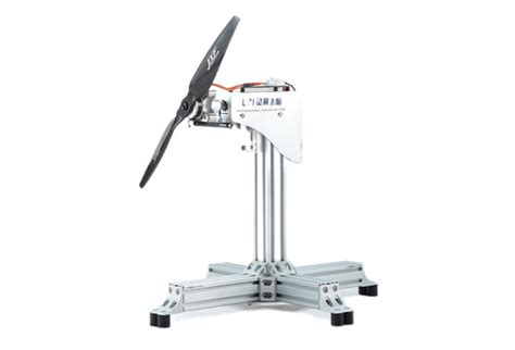 drone thrust test using a digital thrust-stand in laboratory setting