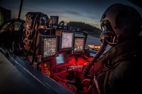 dual-seat fighter jet with WSO managing battlefield operations