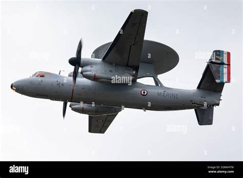 E-2C Hawkeye airborne early warning aircraft operating from Charles de Gaulle