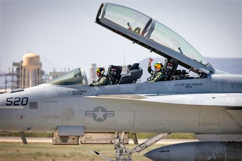 EA-18G Growler electronic warfare carrier deck