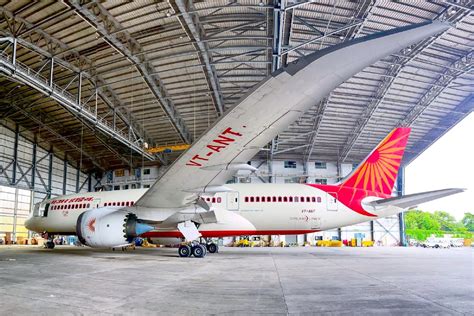 early boeing 787-8 aircraft parked for storage