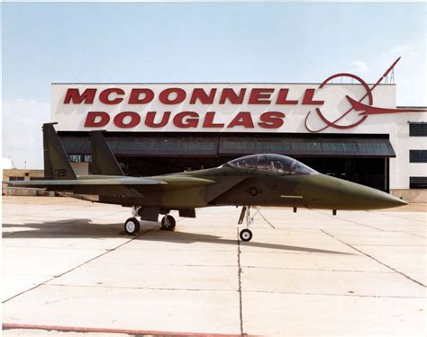 early McDonnell Douglas F-15 prototype during flight testing in 1970s