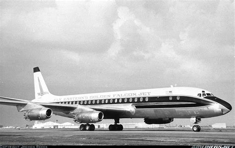 Eastern Airlines Douglas DC-8 in classic blue hockey stick livery