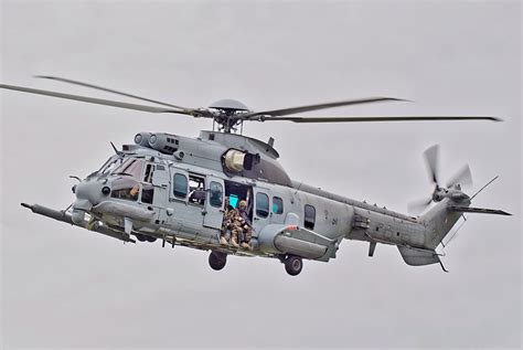 EC725 Super Cougar military transport helicopter