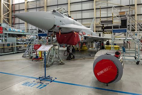 ECRS Mk2 AESA radar module designed for Eurofighter Typhoon upgrade program