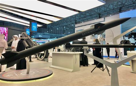 EDGE Group SkyKnight interceptor launcher protecting critical infrastructure