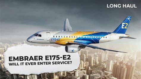 Embraer E175-E2 next generation regional jet aircraft