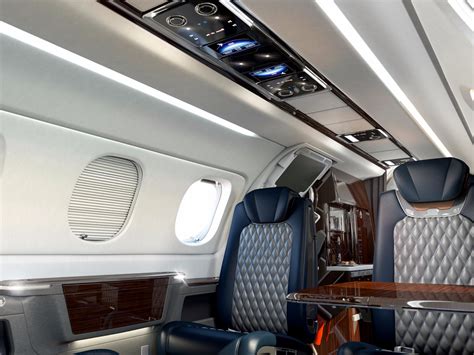 embraer phenom 300e interior luxury cabin business jet