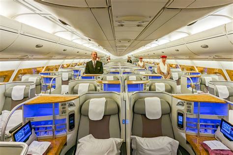 emirates a380 business class lie-flat seats