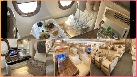 Emirates Airbus A350 cabin interior three-class configuration